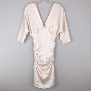 LPA | REVOLVE Shiny Golden Mini Dress - E89